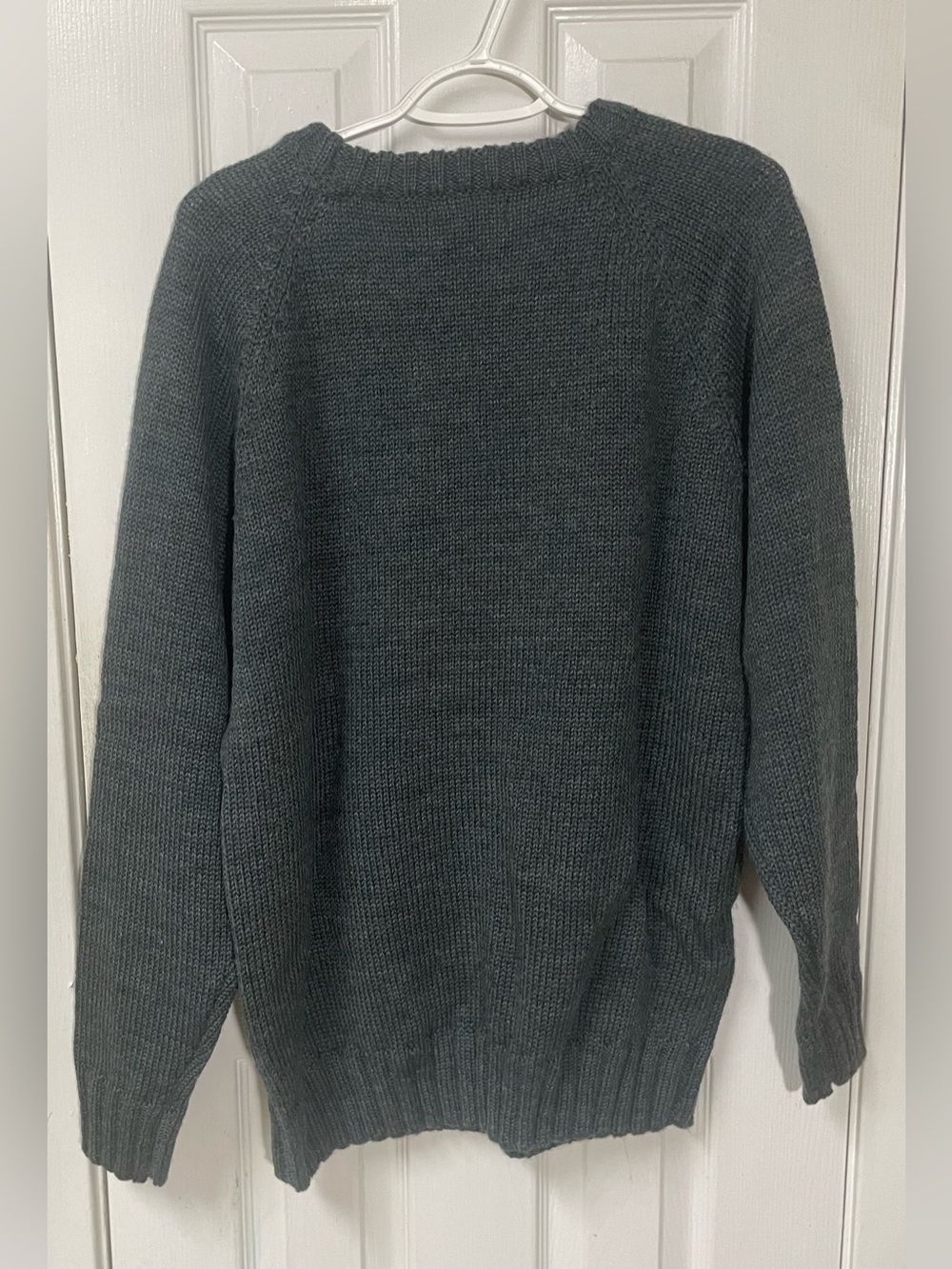 Woolovers Sweater Pullover Men’s Large British Wool Knit Fisherman Grandpacore - Picture 3 of 7